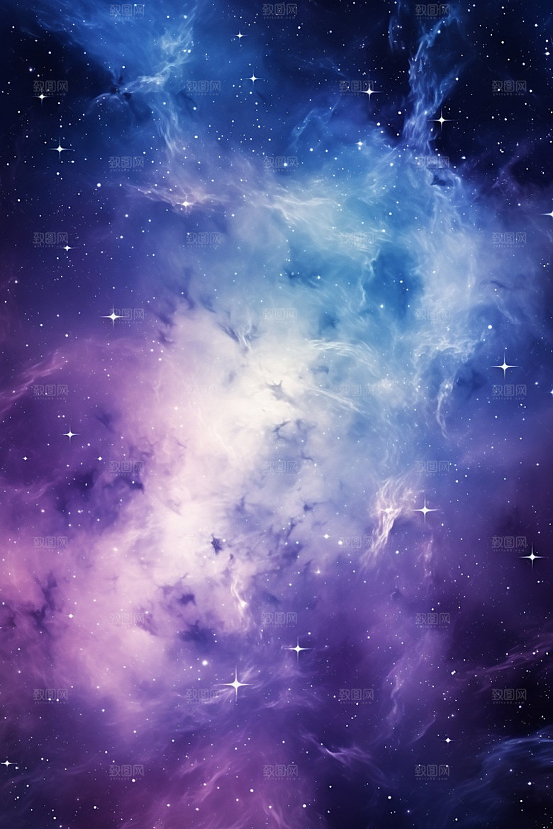 宇宙星空高清天空素材
