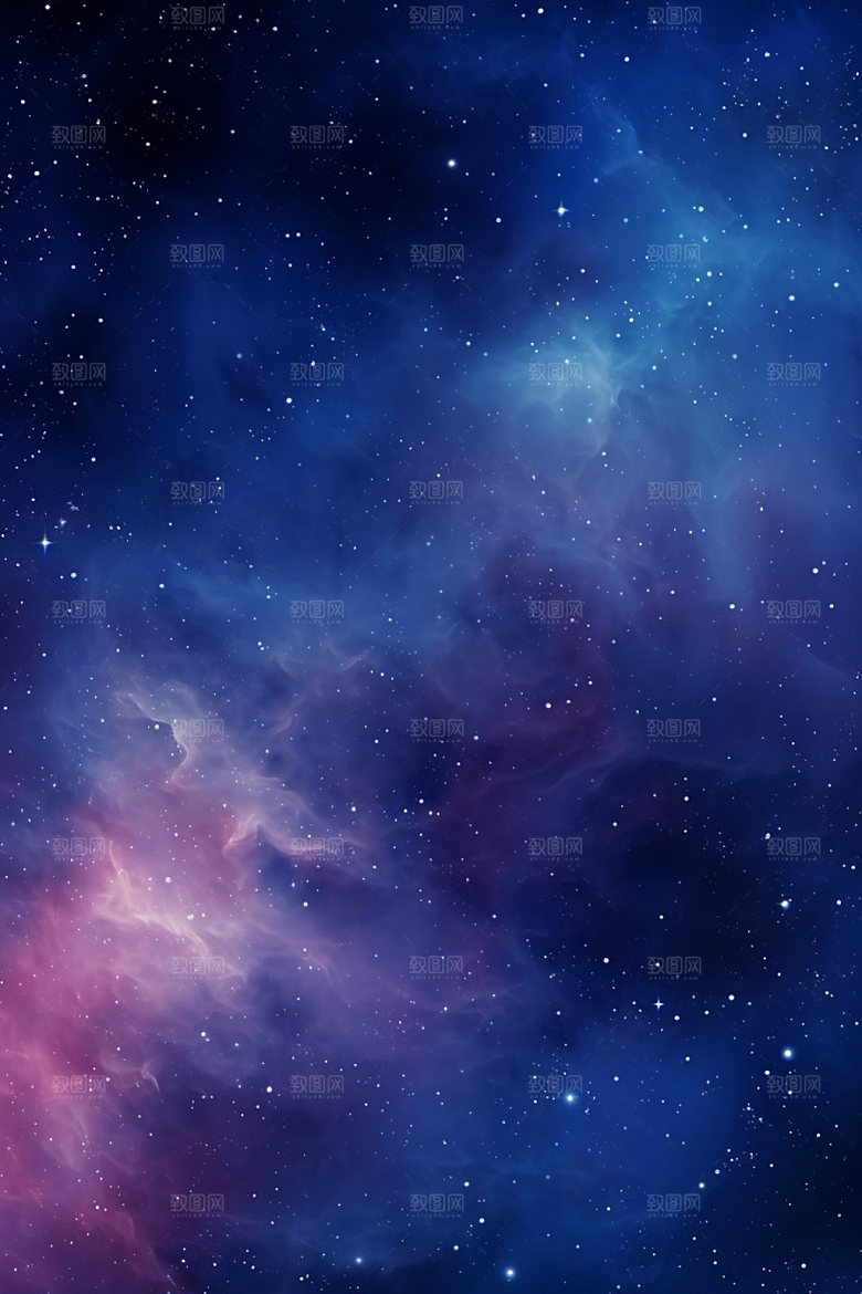 宇宙星空灿烂夜空素材