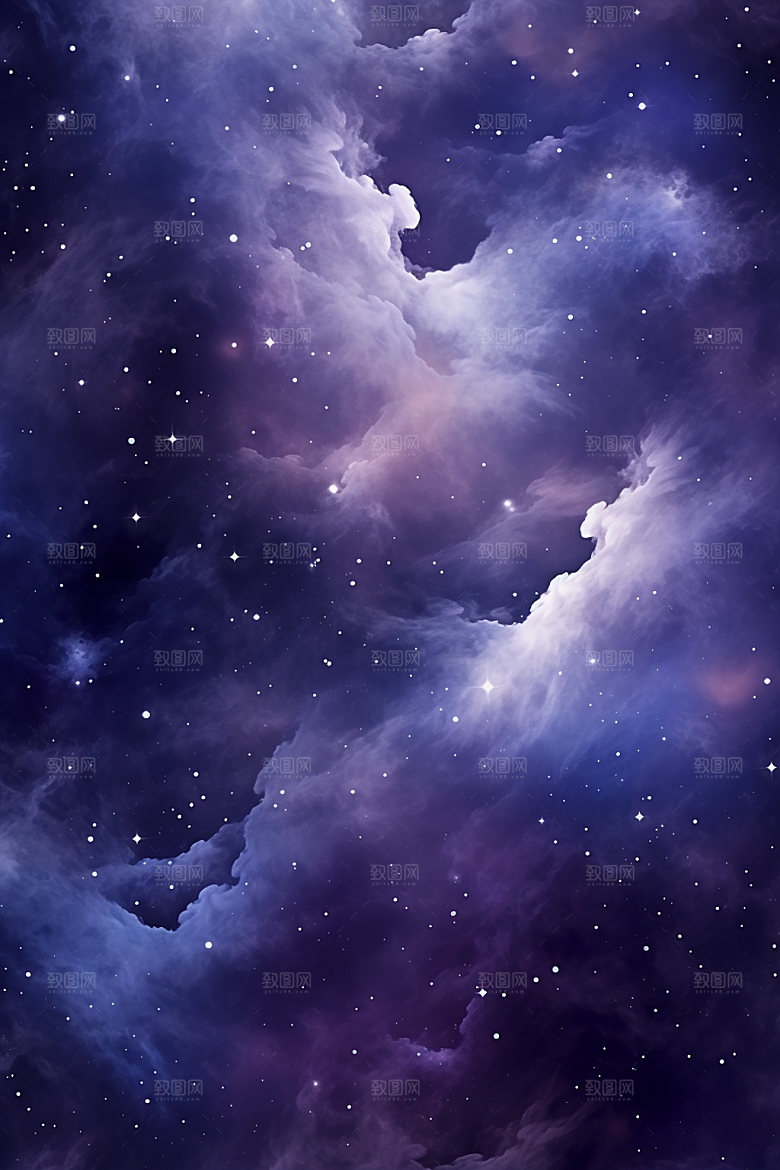 宇宙星空唯美天空素材