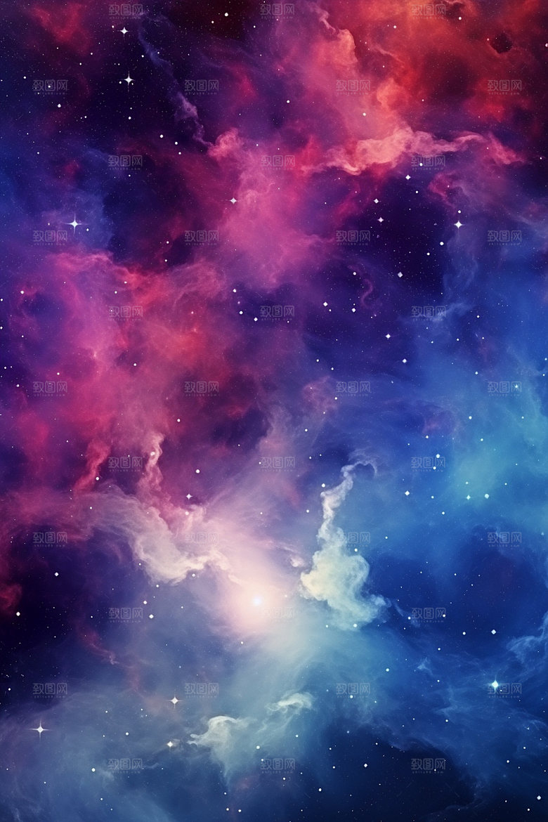 宇宙星空灿烂太空素材