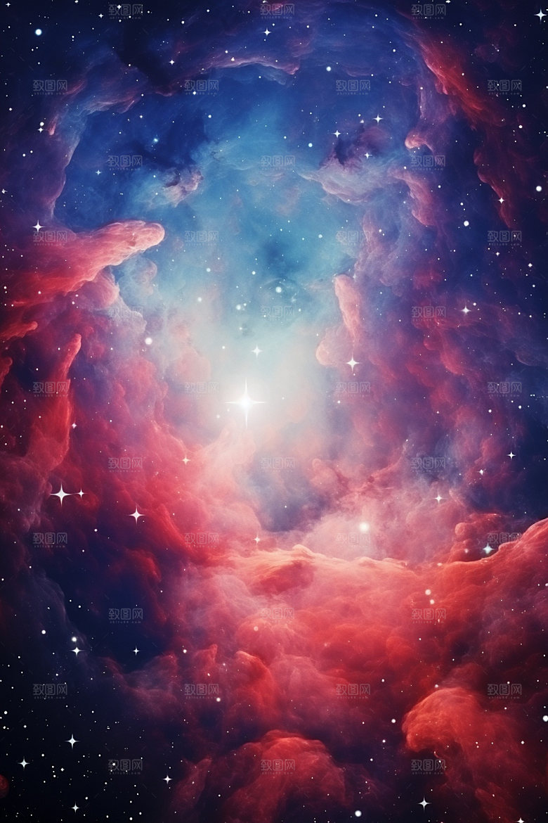 宇宙星空浪漫未来素材