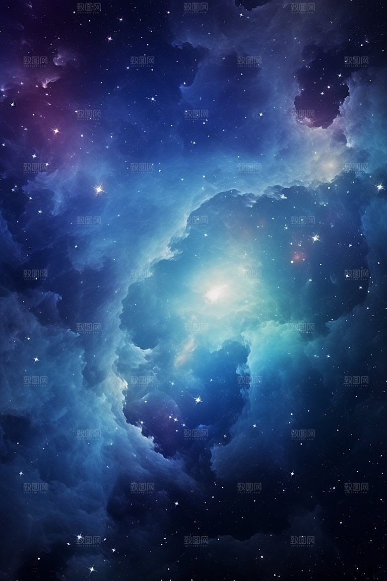 宇宙星空浪漫唯美素材