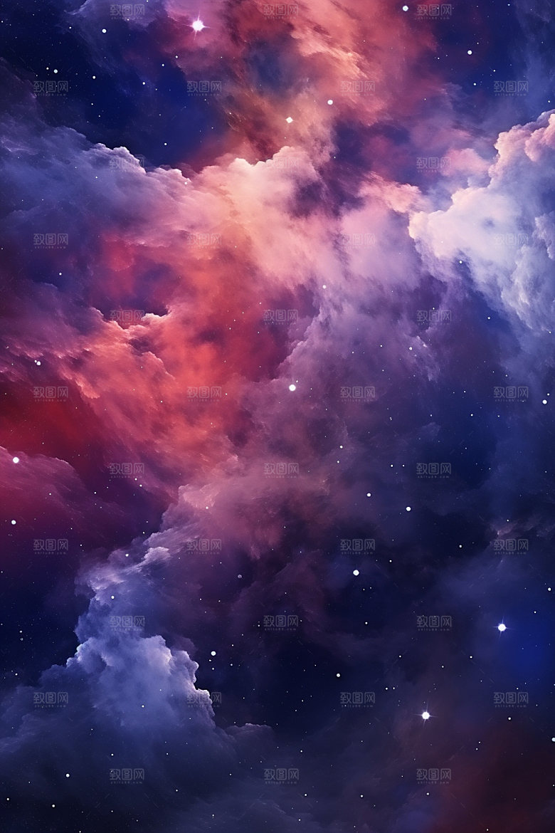 宇宙星空太空浪漫素材
