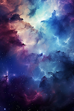 宇宙星空高清天空素材