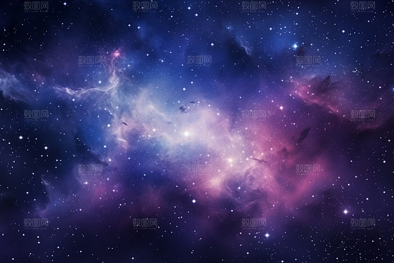 宇宙星空高清夜空素材