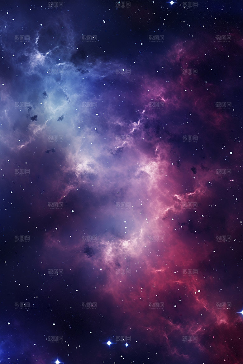 宇宙星空高清天空素材