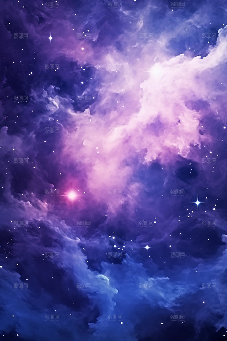 宇宙星空星云夜空素材
