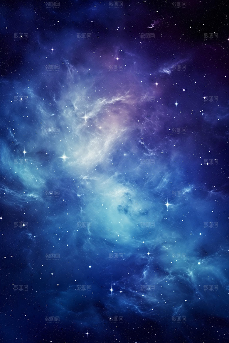 宇宙星空浪漫高清素材
