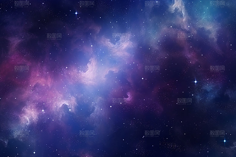 宇宙星空唯美灿烂素材