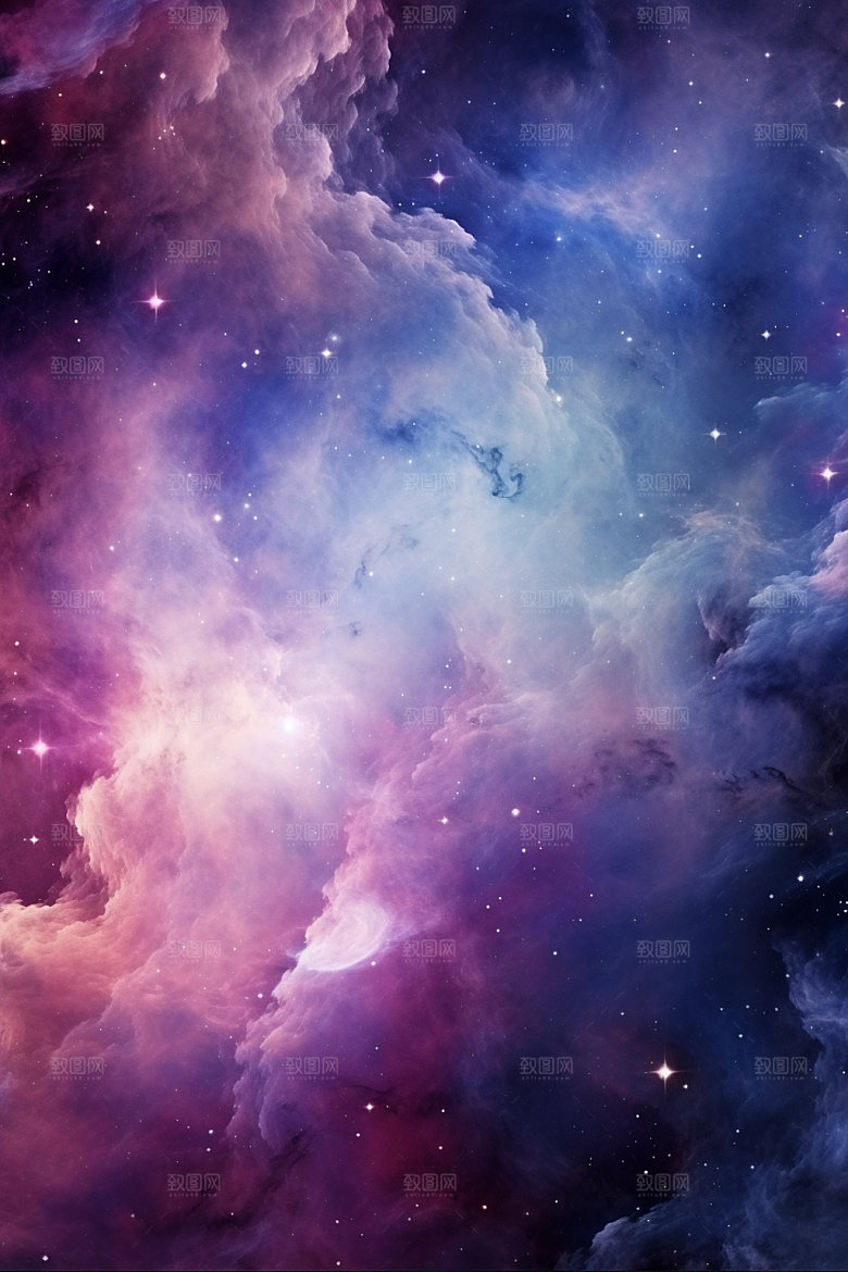 宇宙星空太空灿烂素材