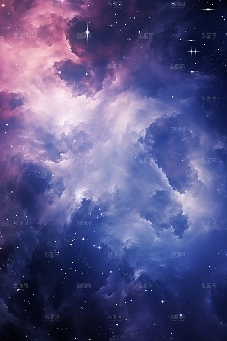 宇宙星空星云夜空素材
