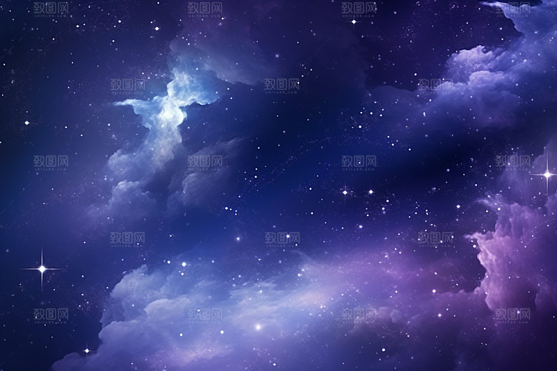 宇宙星空星云太空素材