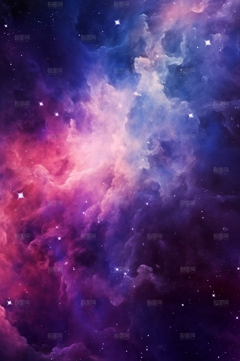 宇宙星空高清浪漫素材
