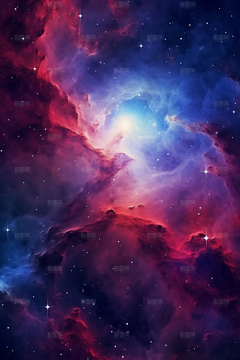 宇宙星空未来浪漫素材