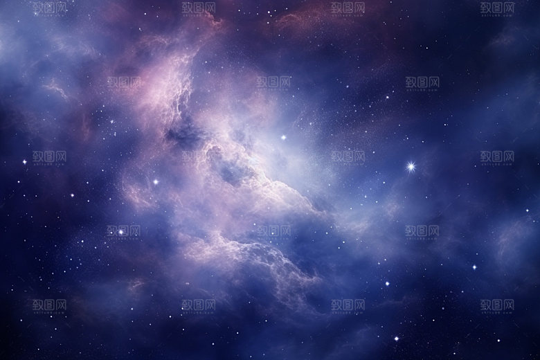 宇宙星空未来唯美素材