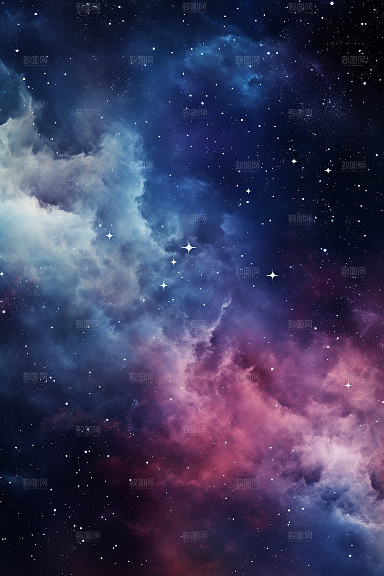 宇宙星空高清未来素材