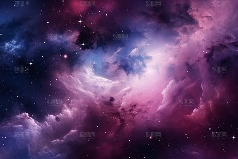 宇宙星空未来浪漫素材