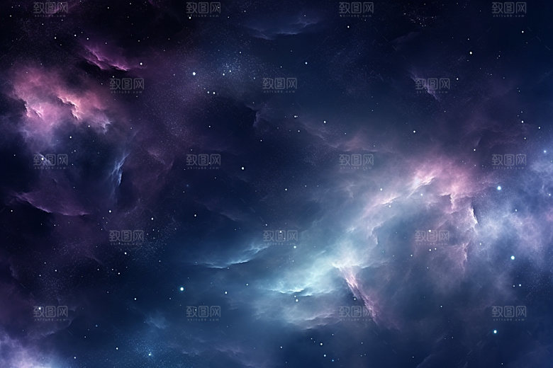 宇宙星空浪漫高清素材