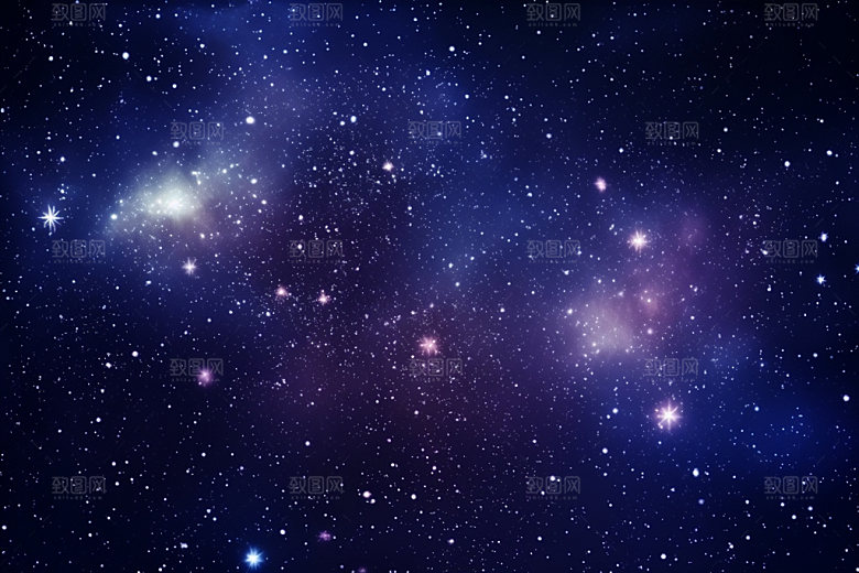 宇宙星空未来唯美素材