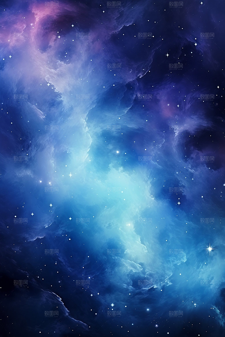 宇宙星空未来唯美素材