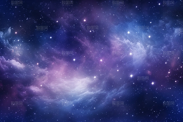 宇宙星空未来灿烂素材