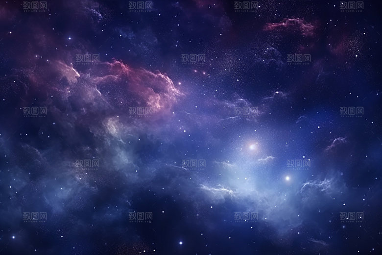 宇宙星空夜空灿烂素材