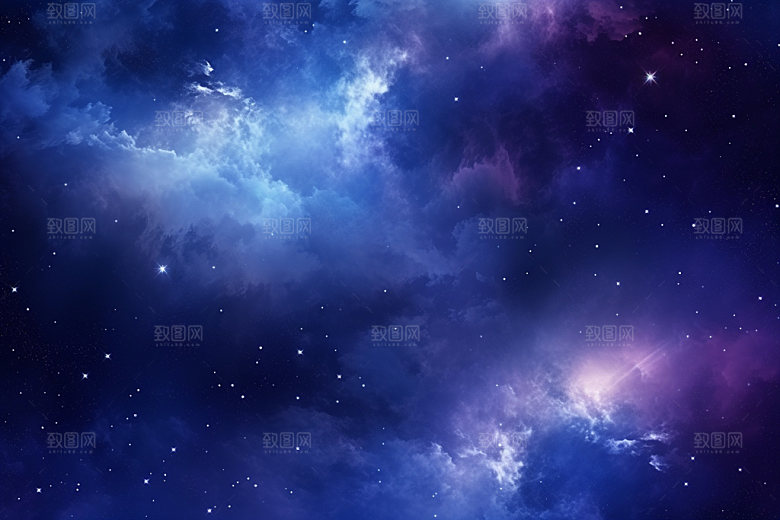 宇宙星空浪漫高清素材