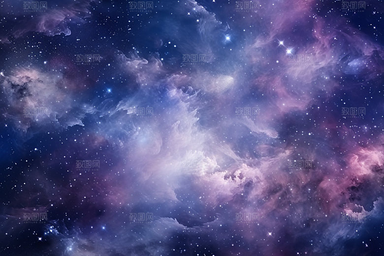宇宙星空灿烂未来素材