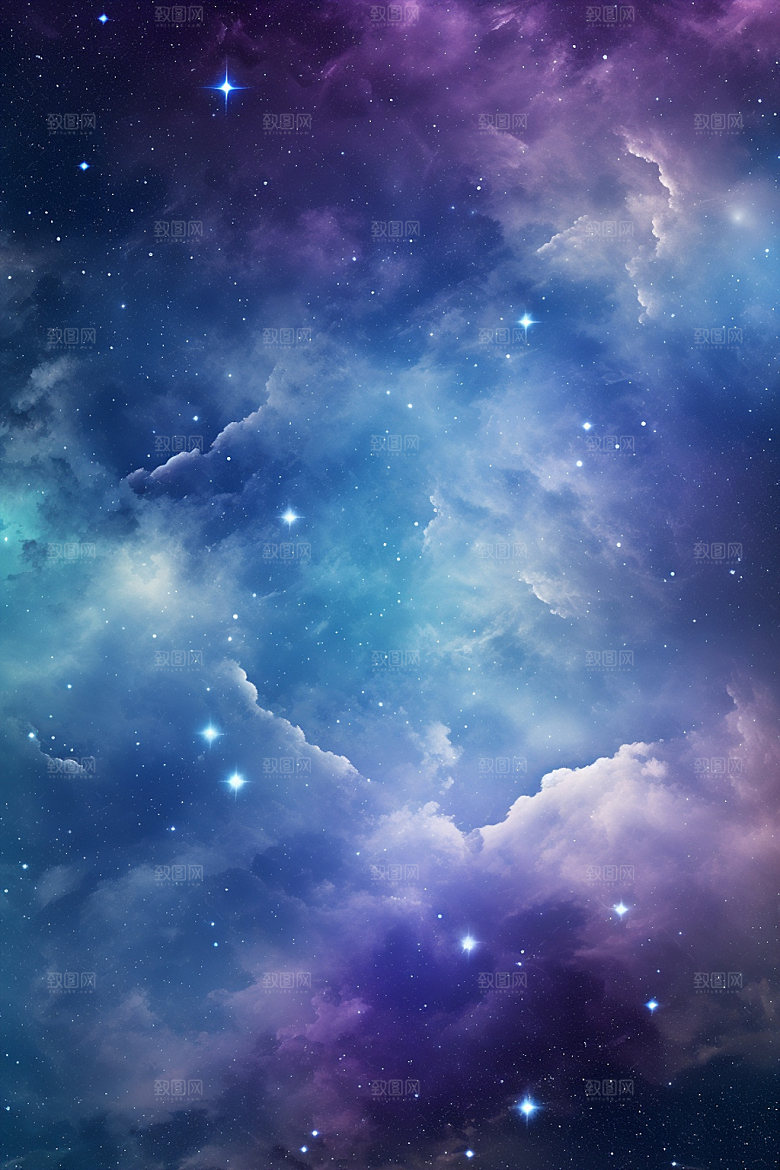 宇宙星空天空浪漫素材
