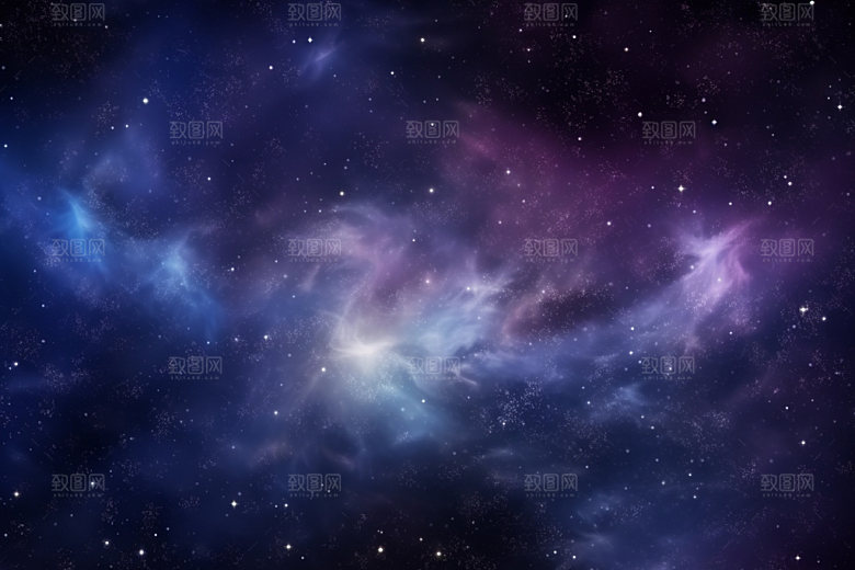 宇宙星空高清浪漫素材