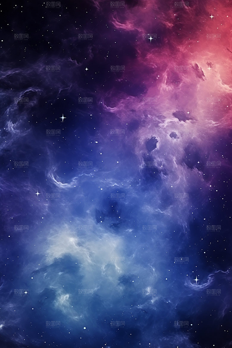 宇宙星空高清唯美素材