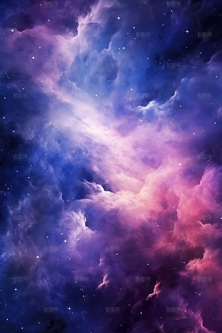 宇宙星空未来唯美素材