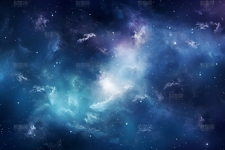 宇宙星空唯美天空素材