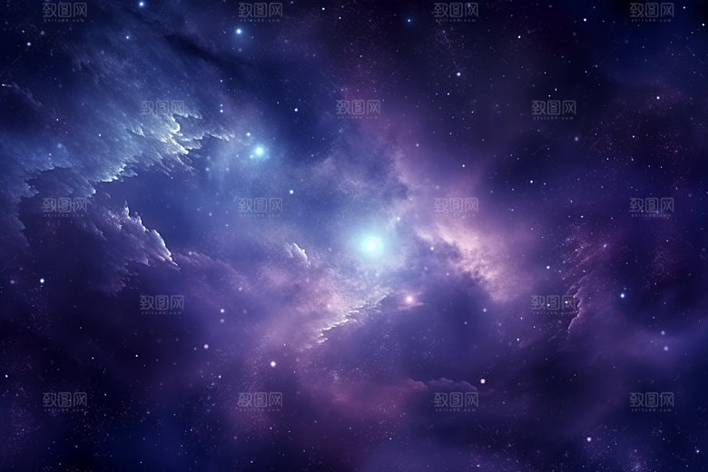 宇宙星空唯美太空素材