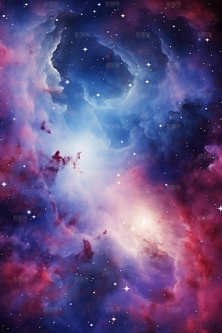 宇宙星空唯美天空素材