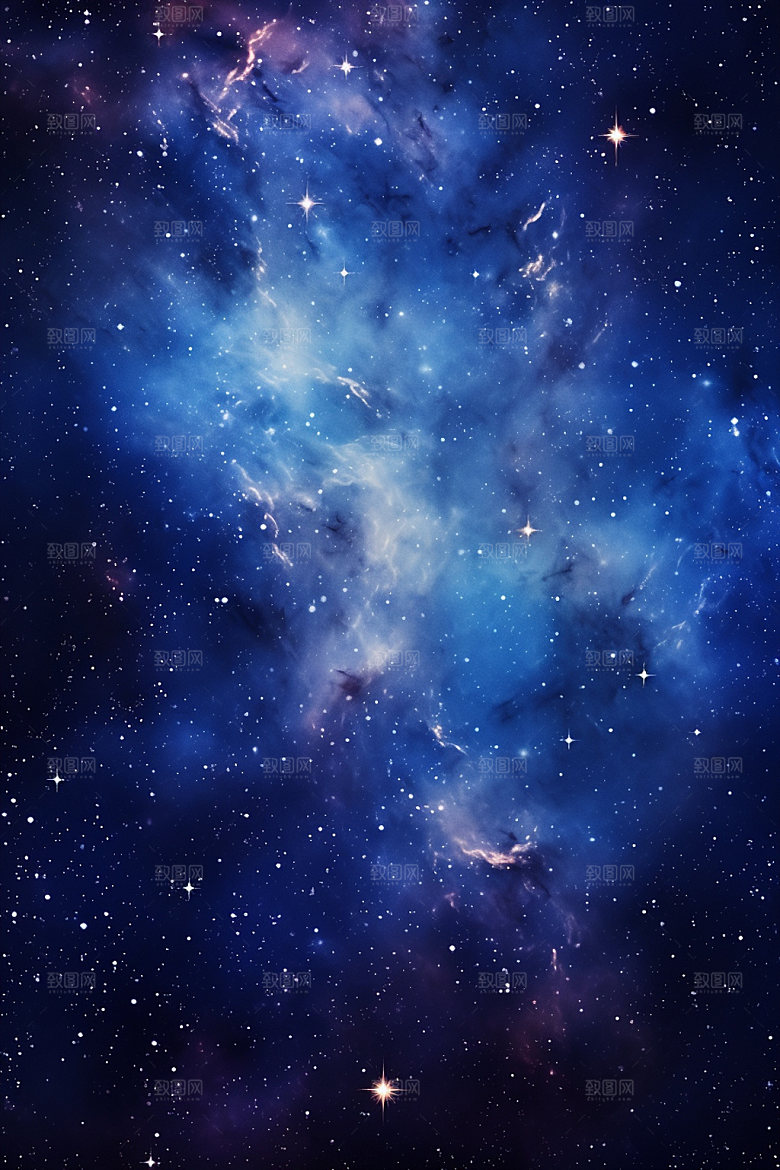 宇宙星空灿烂夜空素材