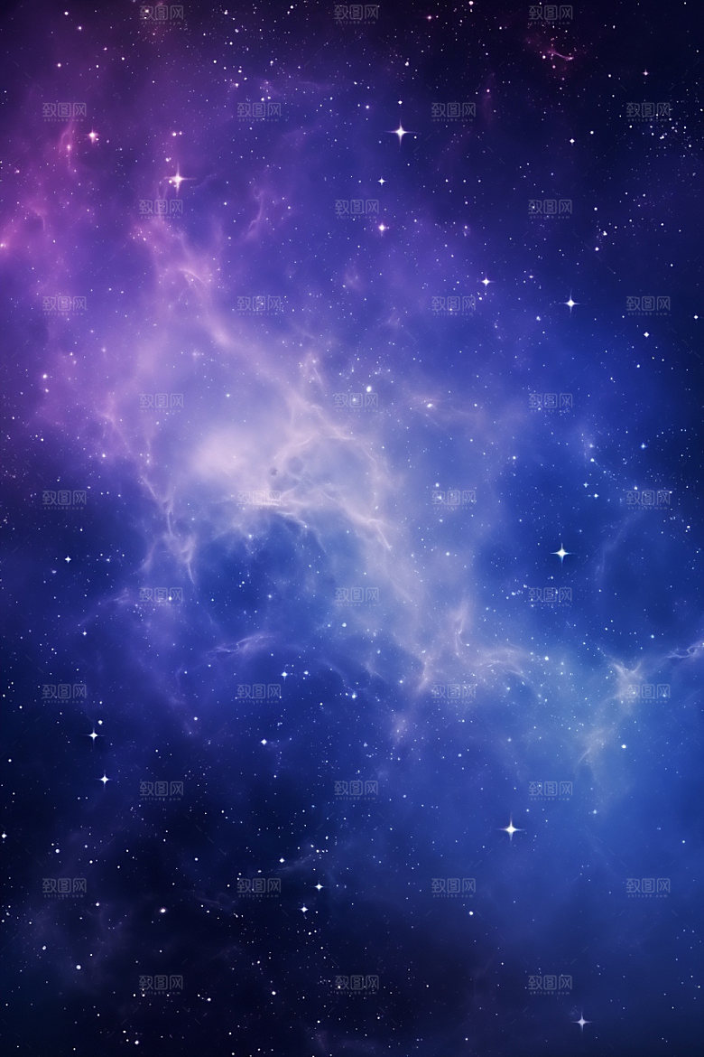宇宙星空夜空灿烂素材