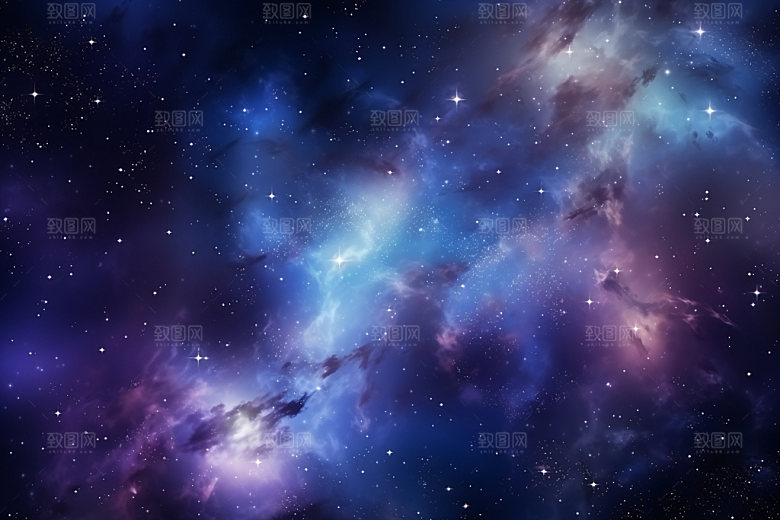 宇宙星空未来唯美素材