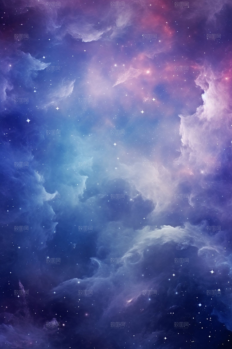 宇宙星空浪漫高清素材