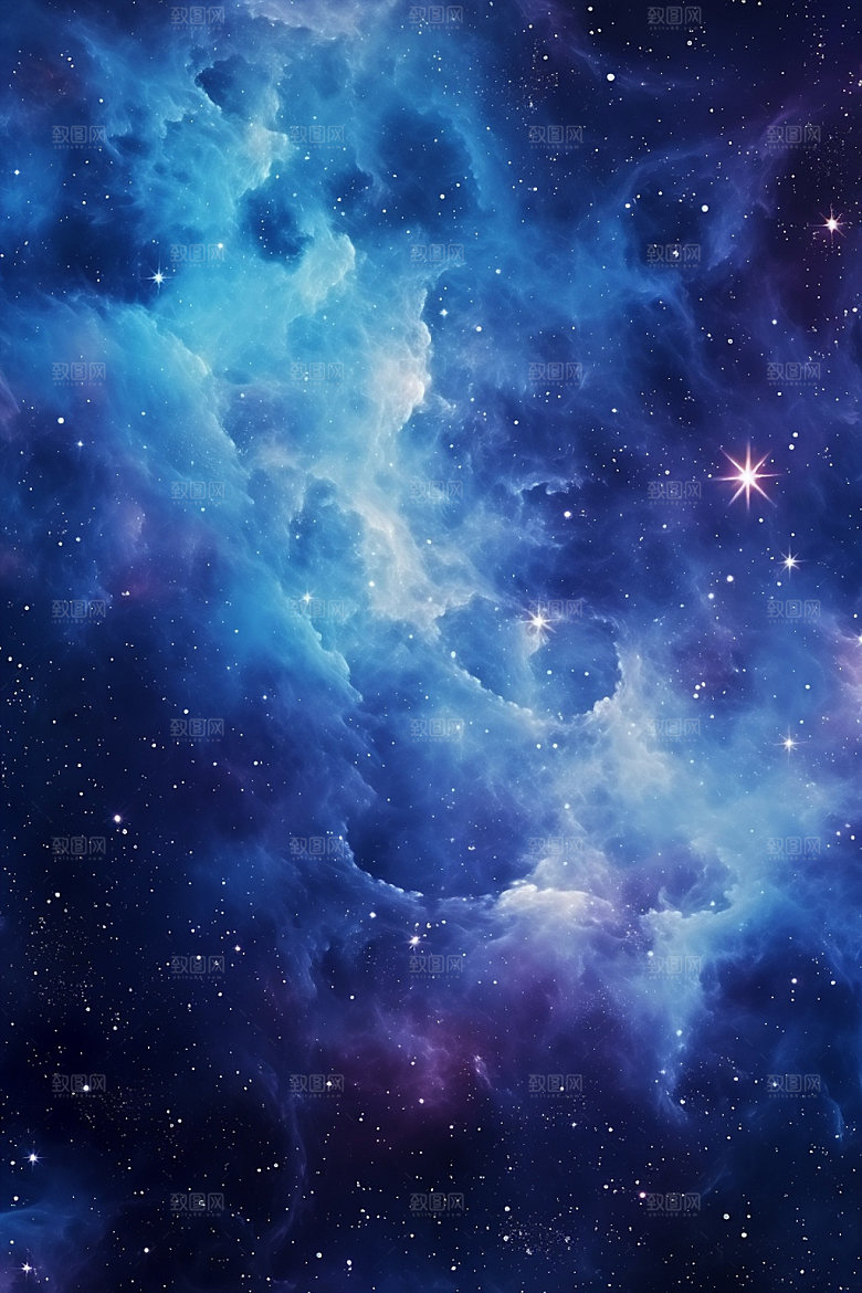 宇宙星空夜空高清素材