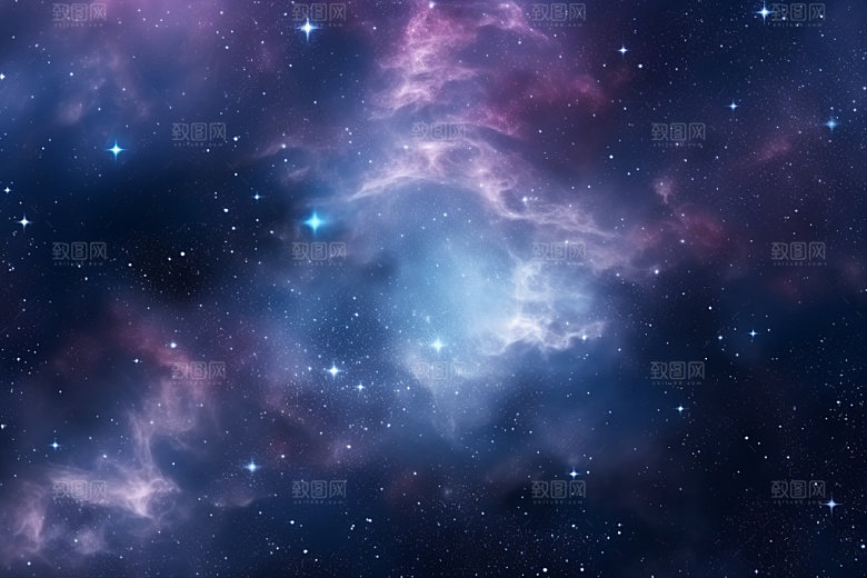 宇宙星空唯美灿烂素材