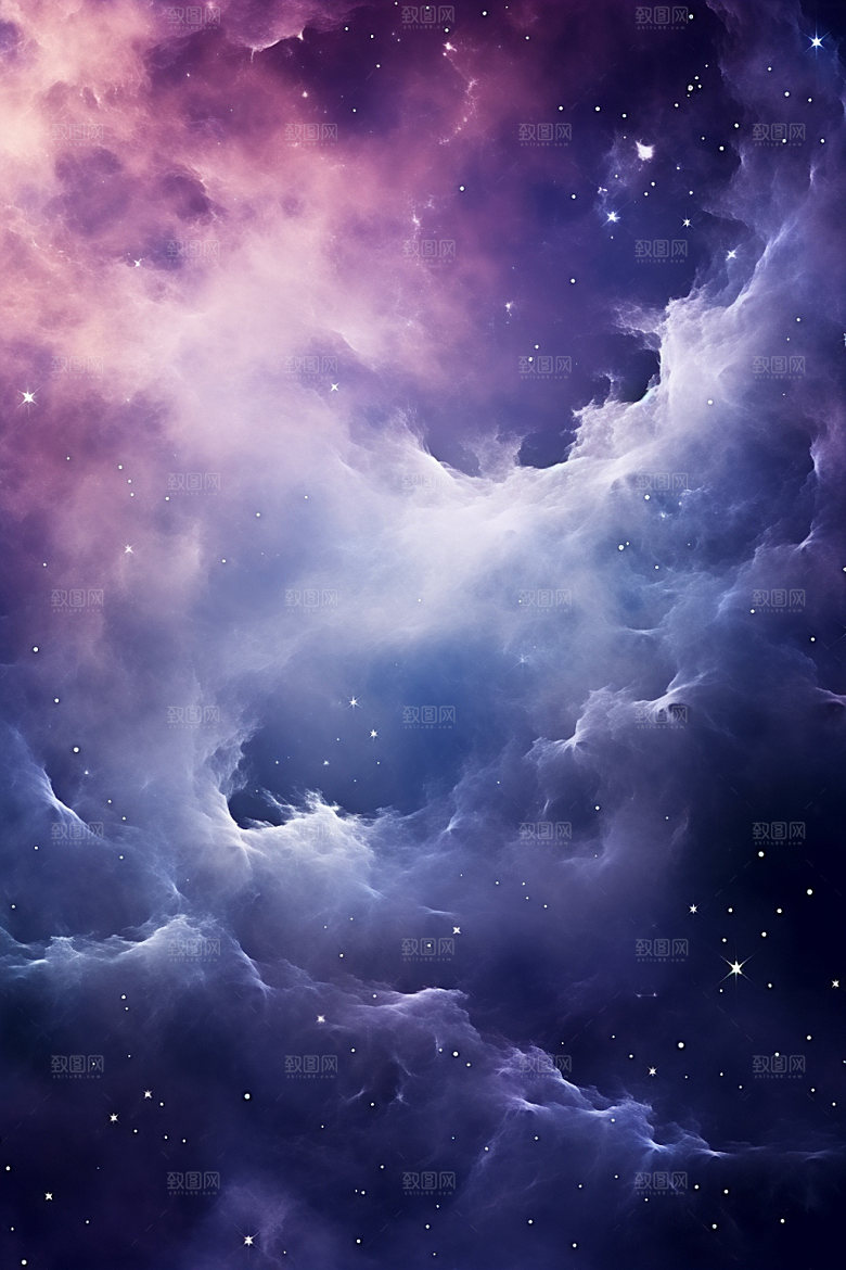 宇宙星空唯美灿烂素材