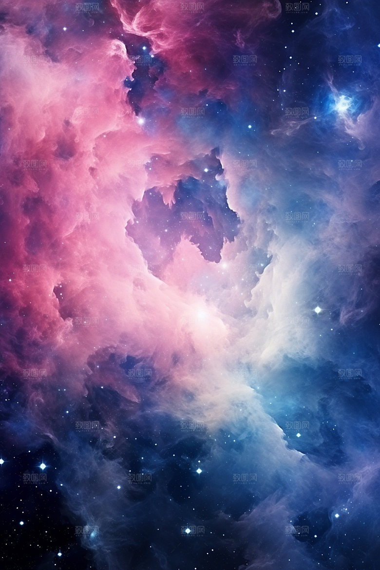 宇宙星空未来灿烂素材