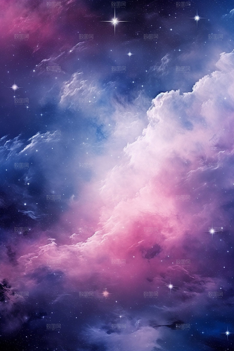 宇宙星空天空太空素材