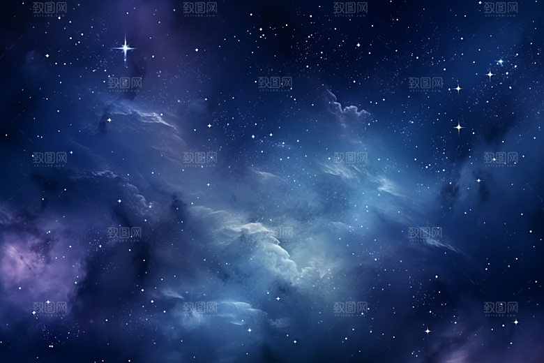 宇宙星空未来唯美素材