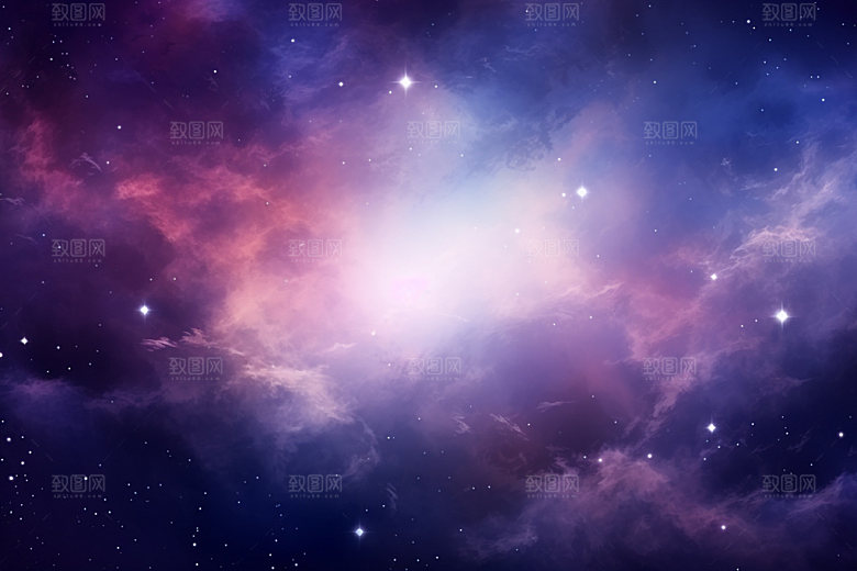 宇宙星空灿烂高清素材