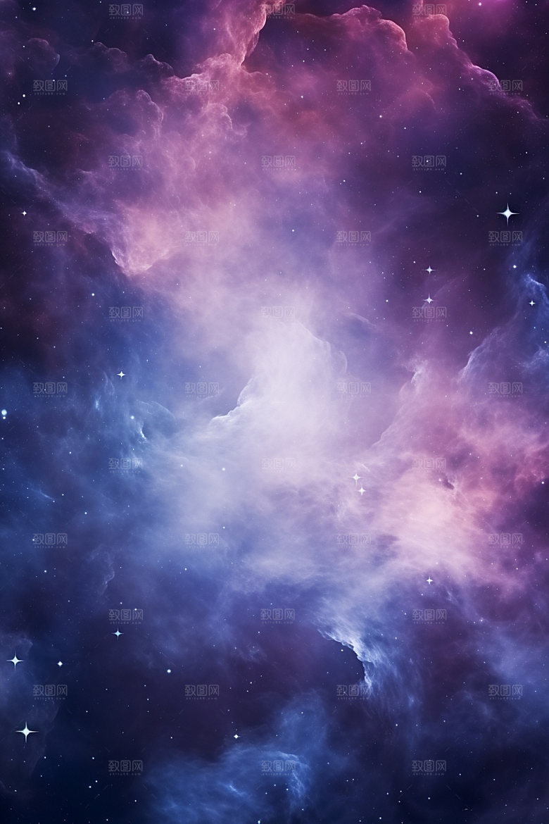 宇宙星空唯美灿烂素材