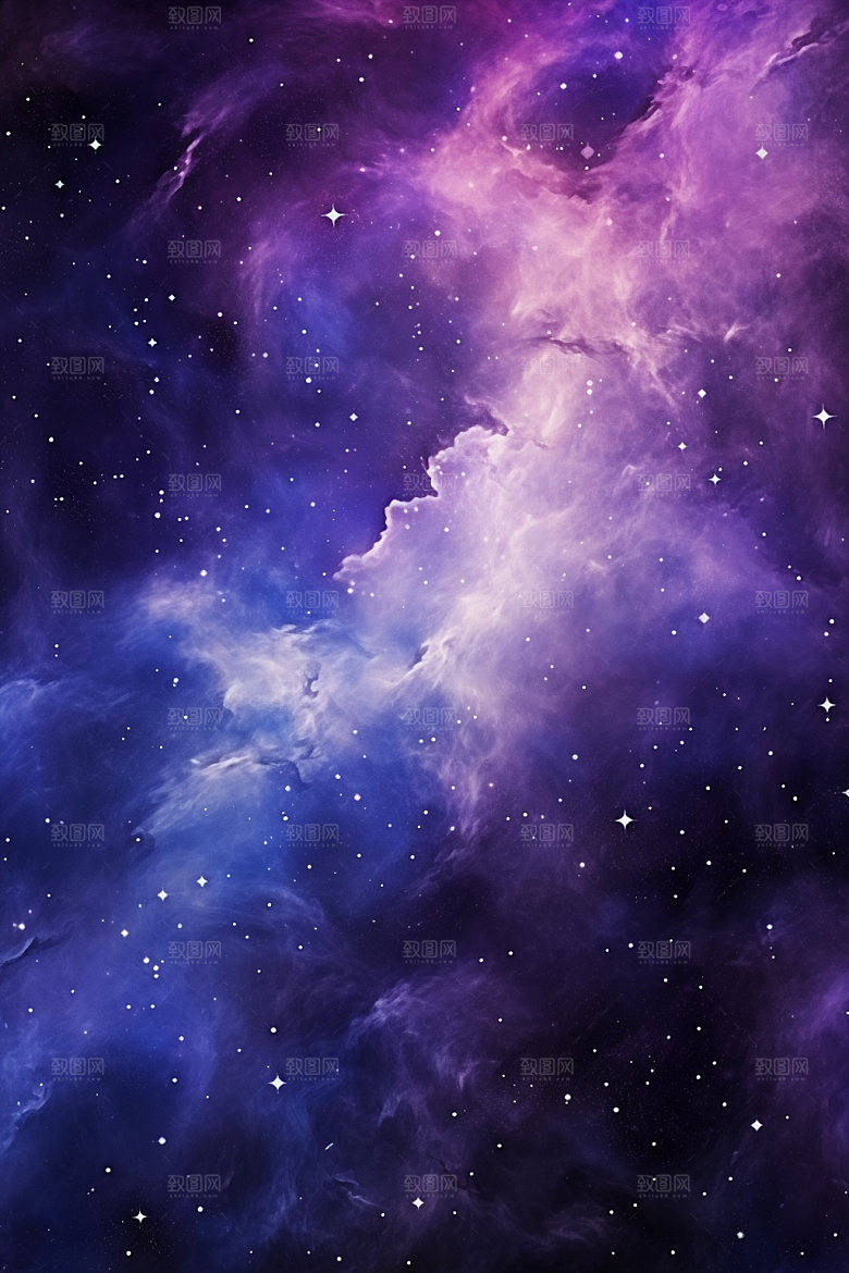 宇宙星空天空唯美素材