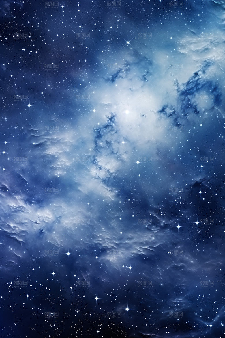 宇宙星空未来星云素材
