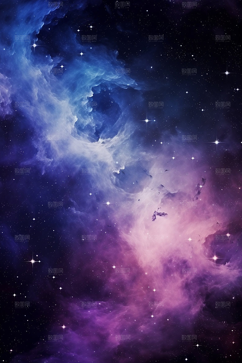 宇宙星空太空灿烂素材